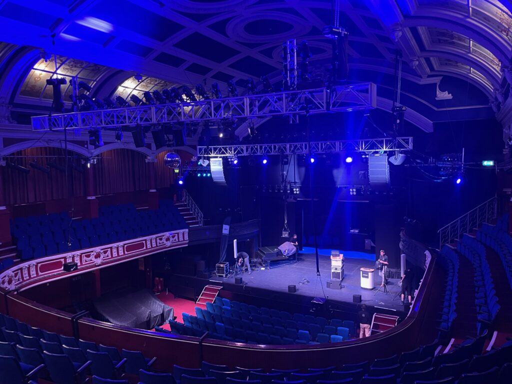 Chatham Central Theatre light show and sound system