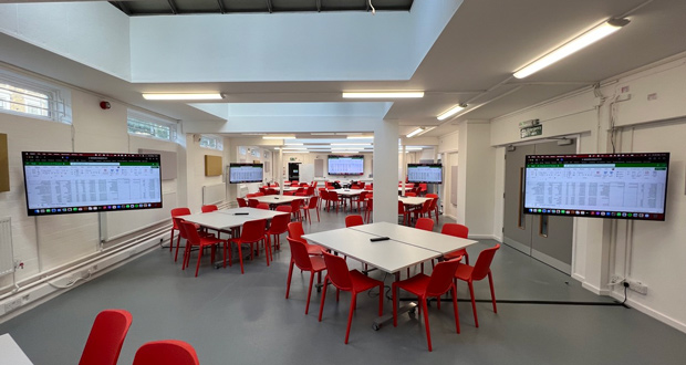 London audio visual installer Tateside installs UAL classroom