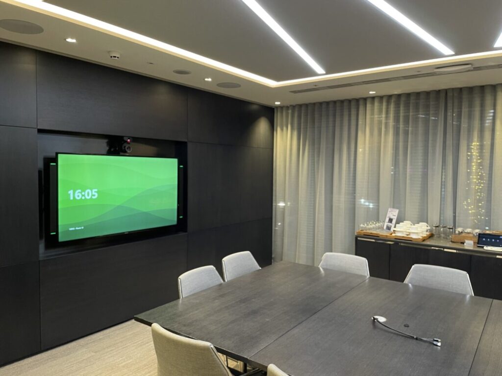 Microsoft teams installation for meeting room by av installer london